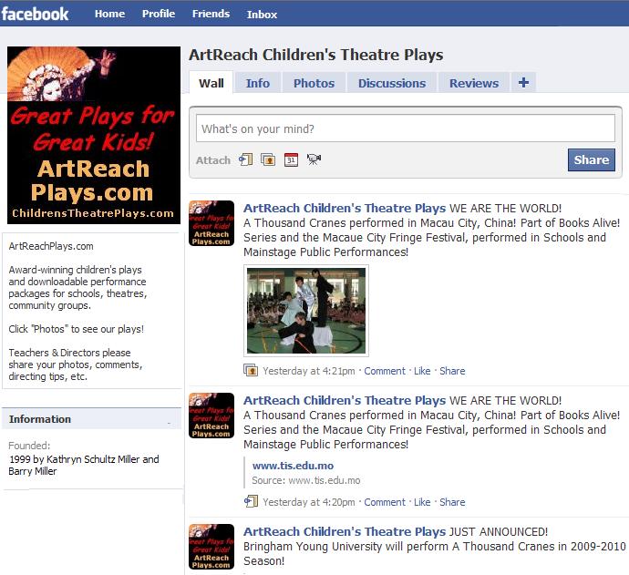Click to connect to facebook network