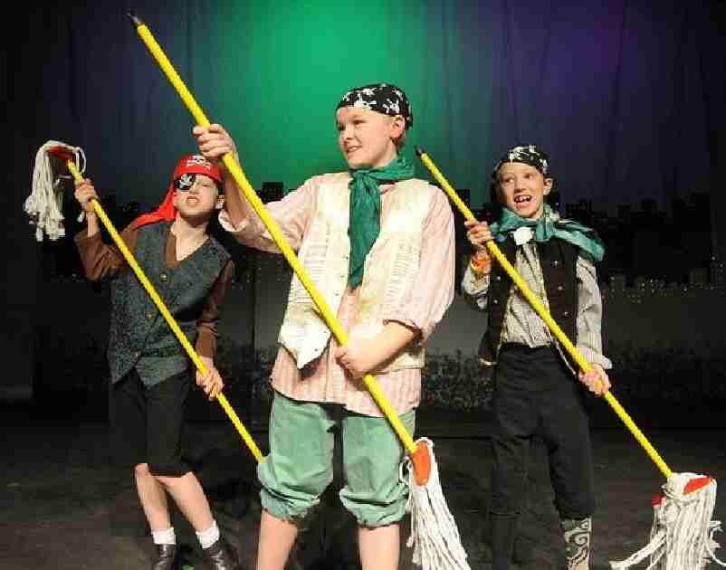 Captain Hooks band of pirates!
