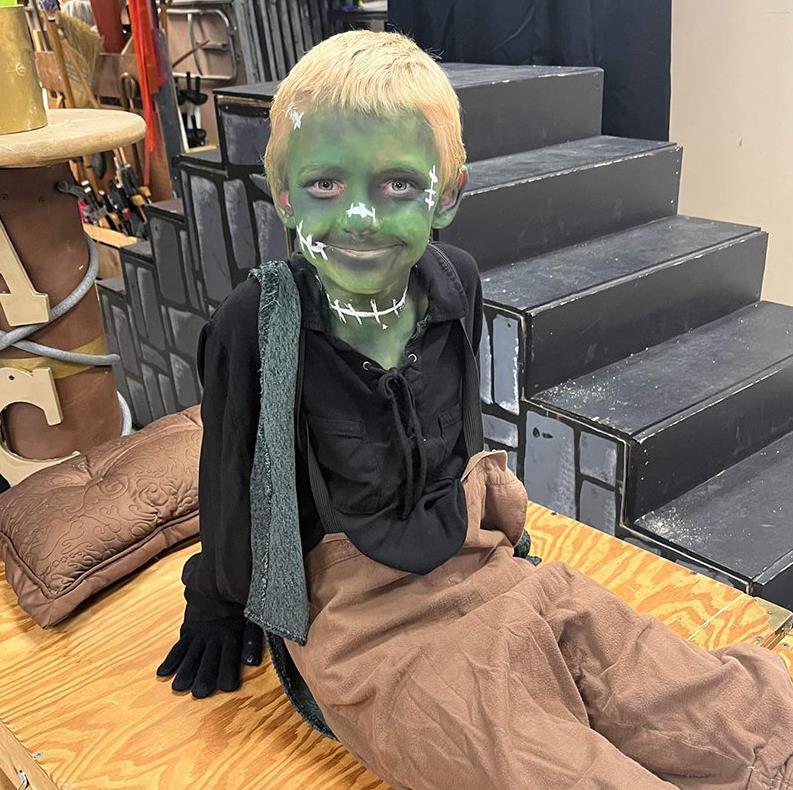 Kid Becomes Frankenstein's Monster