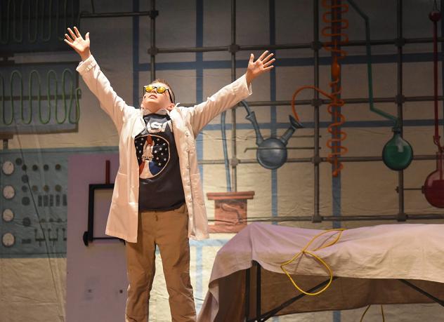 Kid Frankenstein Play for Kids to Perform