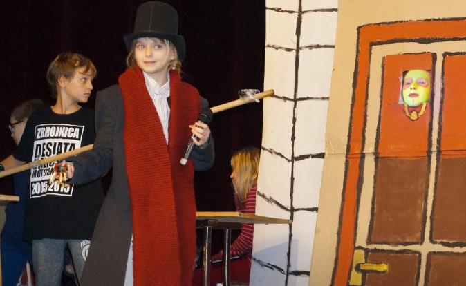 Students perform Dickens Classic