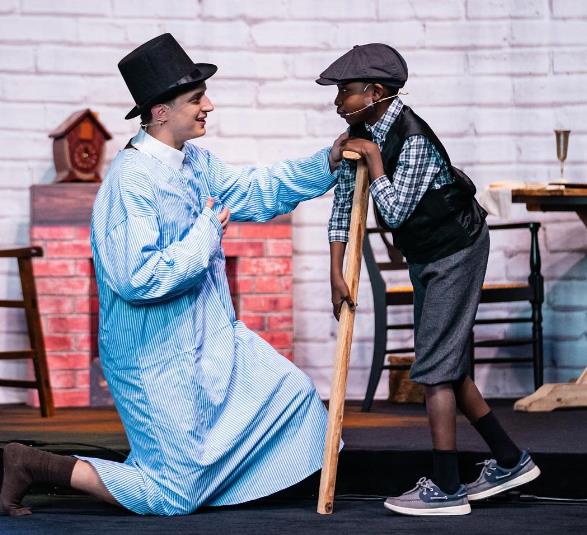 Church performance of A Christmas Carol Play