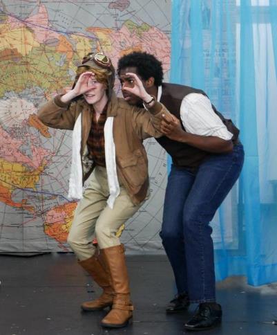 Amelia Earhart plays for theatres to tour to schools