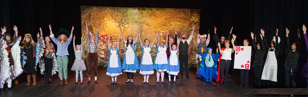Large Cast playscript for kids Alice in Wonderland