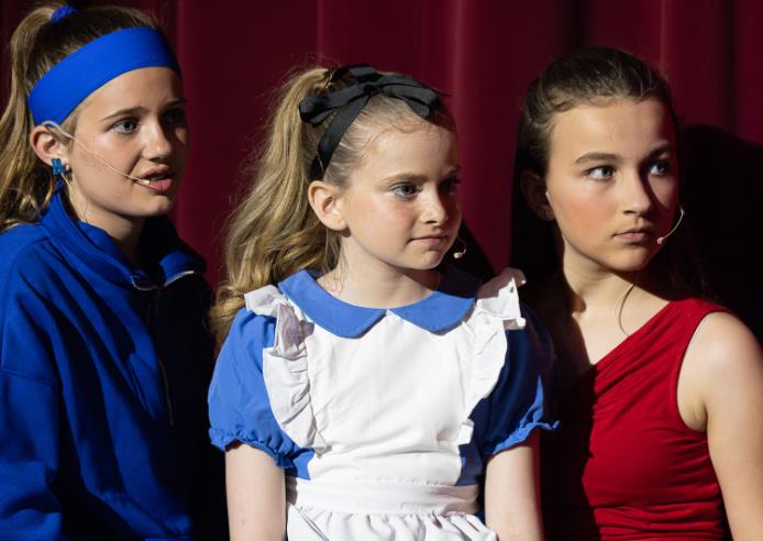 Alice in wonderlnad play for kids to perform