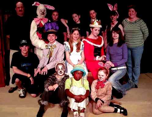 Alice in Wonderland Large Cast Kids Play