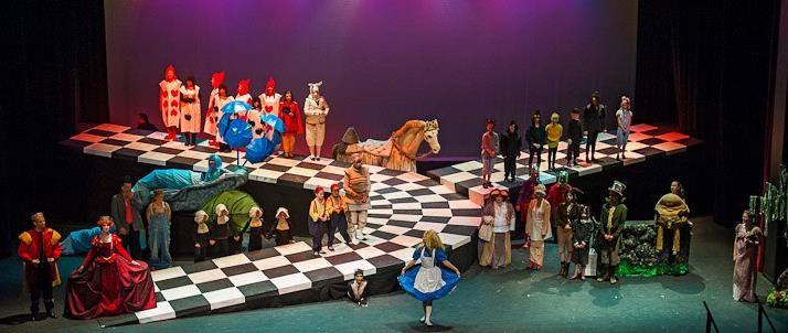 Alice in Wonderland Large Cast Kids Play