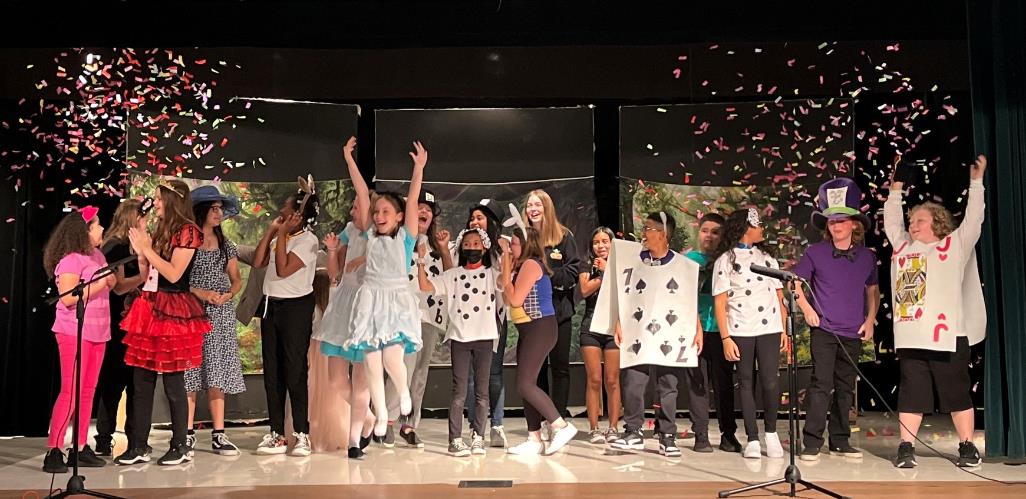 Alice in Wonderland Large Cast Kids Play