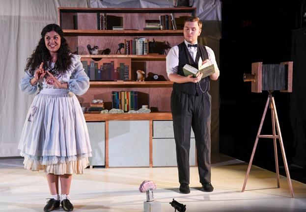 A Cast of Two for Touring to Schools