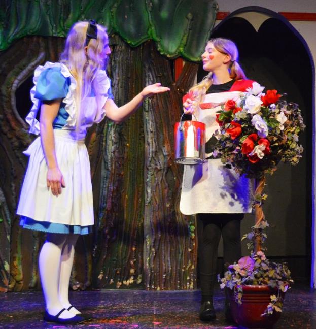 Painting Roses for the Queen