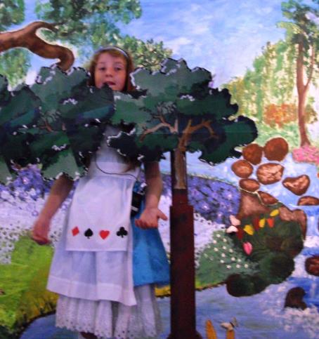 Playscript of Alice in Wonderland for schools