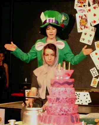 Fun Tea Party in ArtReach's Alice in Wonderland!