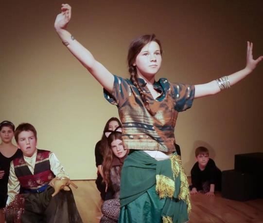 Jasmin in ArtReach's Aladdin.