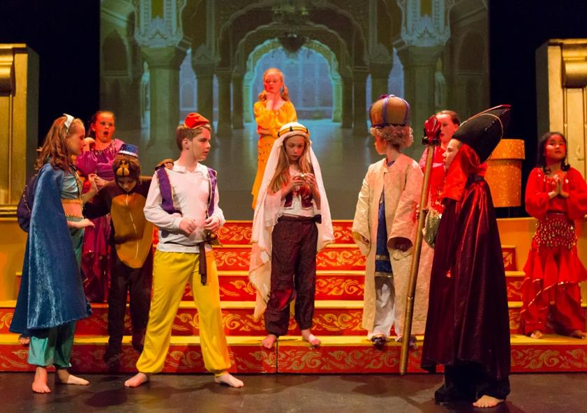 Aladdin play for students