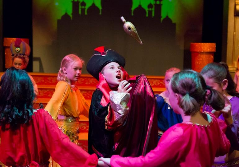 Action in Student performance of Aladdin