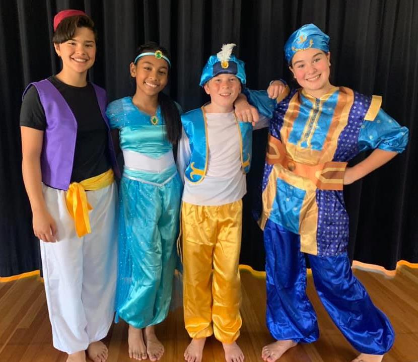 Aladdin script for Middle Schools