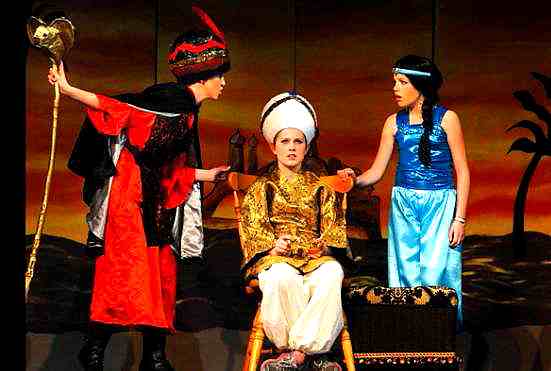 Aladdin for Middle School Kids and High Schools to perform!