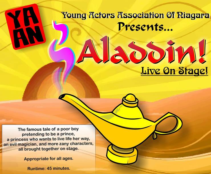 Aladdin Play Poster