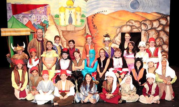 Large Cast Play Script for Children, Students and Schools!  Aladdin!