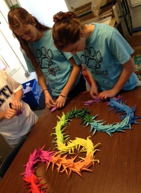 Classroom Activities for 1000 Cranes Play
