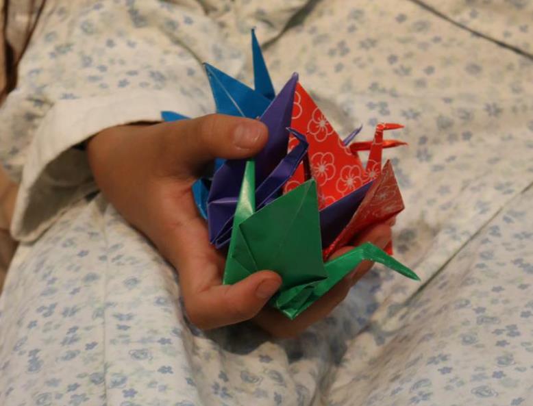 Paper Cranes for Play