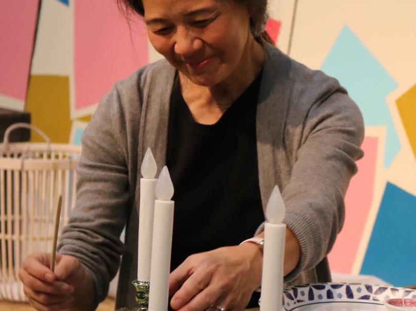 Grandmother in A Thousand Cranes
