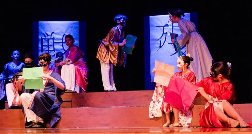 Young Performers in Sadako and the Thousand Cranes
