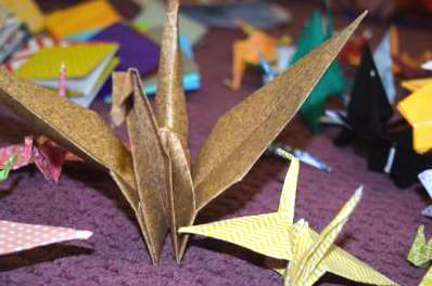 Fold Cranes for Sadako