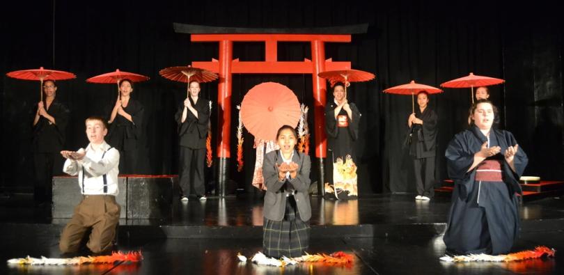 A Thousand Cranes Performed in Japan