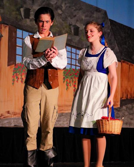 Beauty loves books in ArtReach's playscript