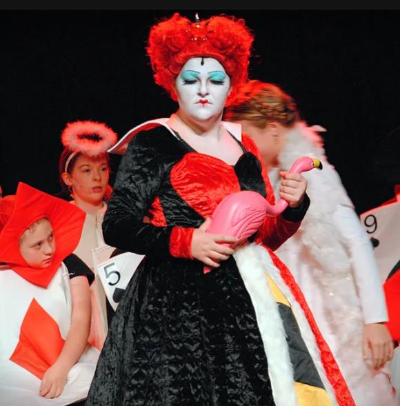 Queen of Hearts in Christmas Musical