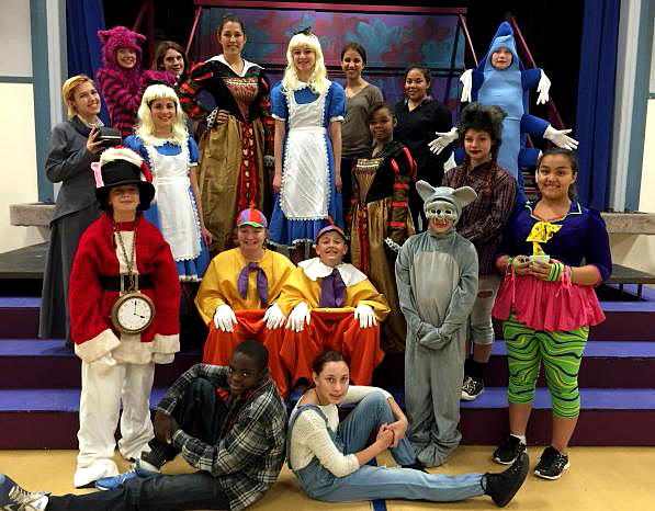 Alice in Christmas Land Large Cast Kids Play