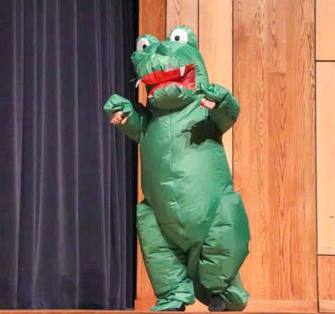 Crocodile in Christmas Peter Pan