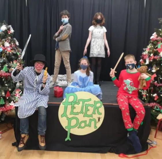 Kids Perform A Christmas Peter Pan