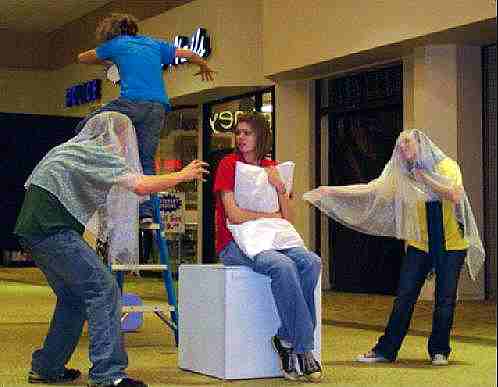 Small Cast Children's Touring Play - Choosing Sides for Basketball