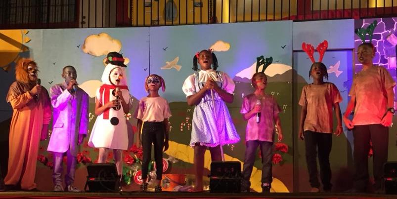Young Cast of ArtReach's Christmas Wizard of Oz