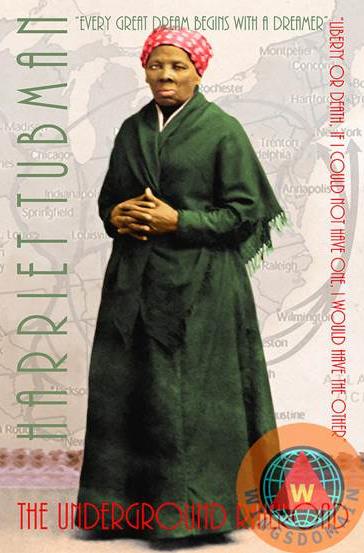 Script for kids about Harriet Tubman
