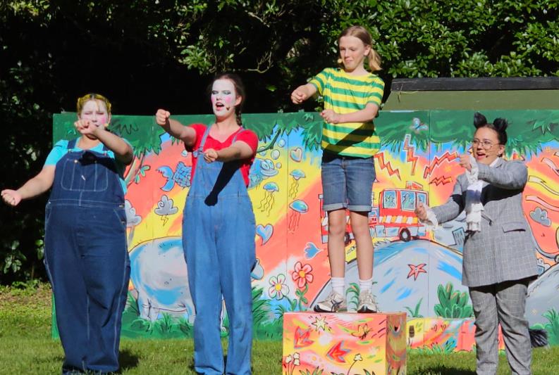 The cast of Kids Musical I Think I Can