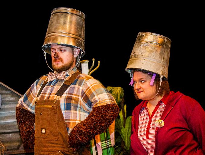 Schmuggles and Mugsy from ArtReach's Musical
