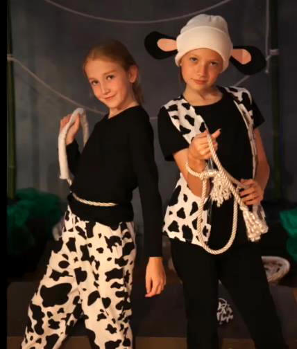 Cow in Jack and the Beanstalk play
