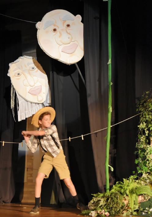 Giants and Jack in Jack and the Beanstalk