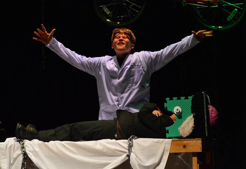 ArtReach's play Kid Frankenstein