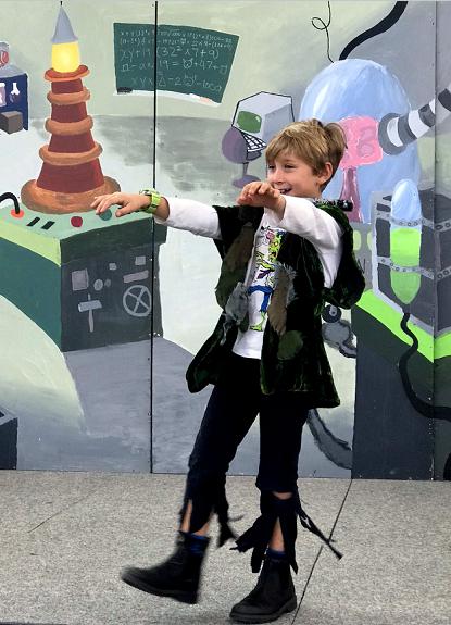 The monster comes to life!