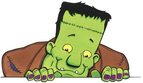 Monsters don't have to be scary - Frankenstein Monster!