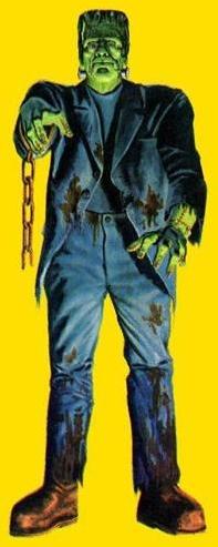 Frankenstein play for young people.