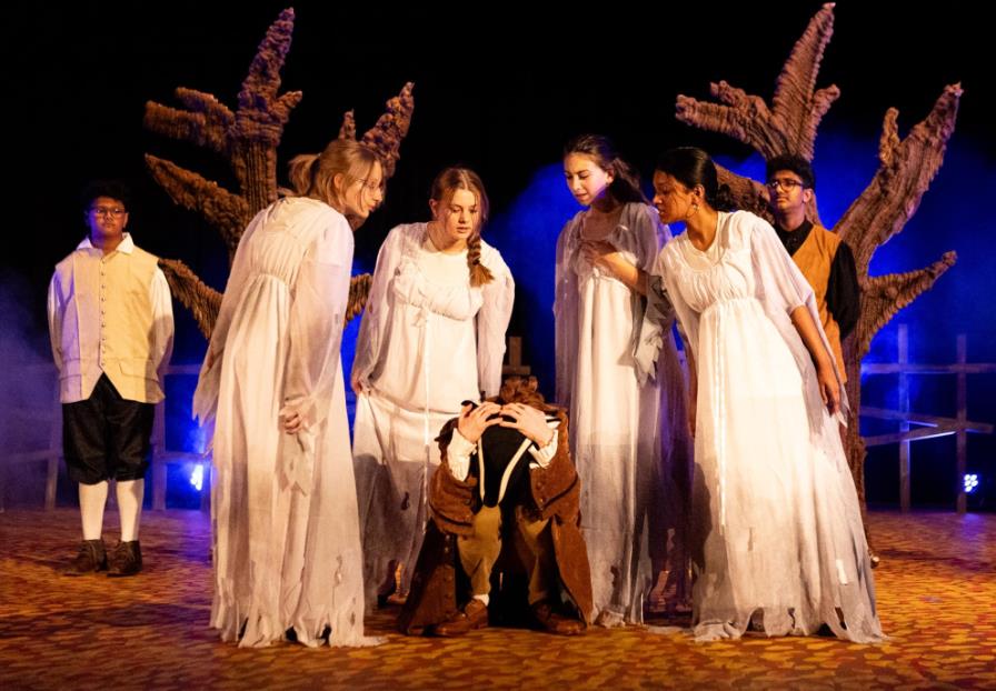 Ghosts in Sleepy Hollow Halloween Play