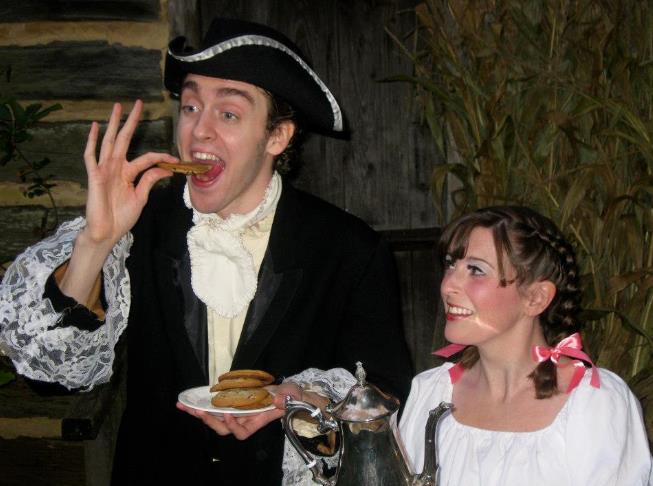 Ichabod Crane in Halloween Performance