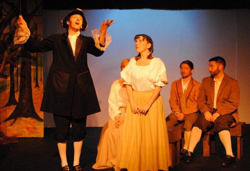 Ichabod Opines in The Legend of Sleepy Hollow