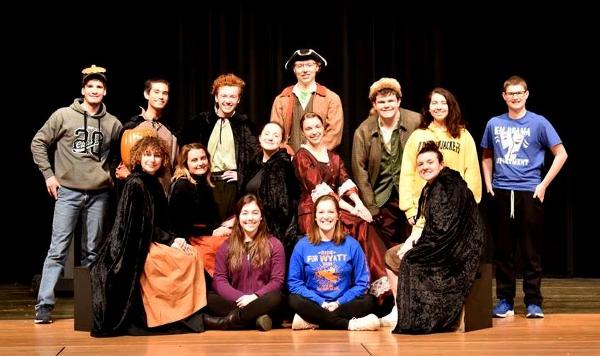 High School kids perform The Legend of Sleepy Hollow