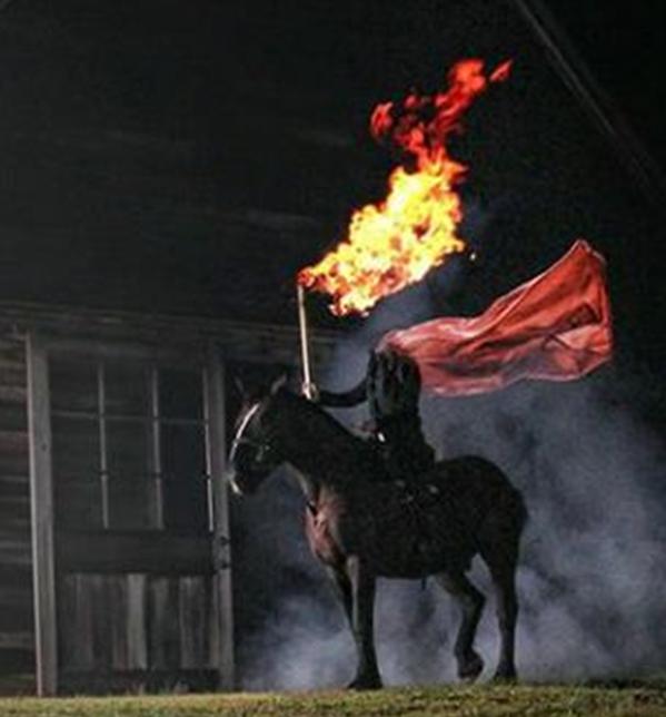 The Headless Horseman from Sleepy Hollow